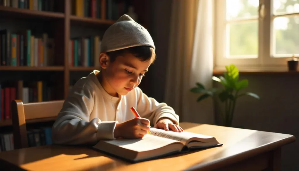How to Memorize the Quran: A Comprehensive Guide 3 freepik an inspiring image of a young learner sitting at a 95954